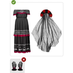 Disfraz de Catrina mujer XL*Funidelia Sale