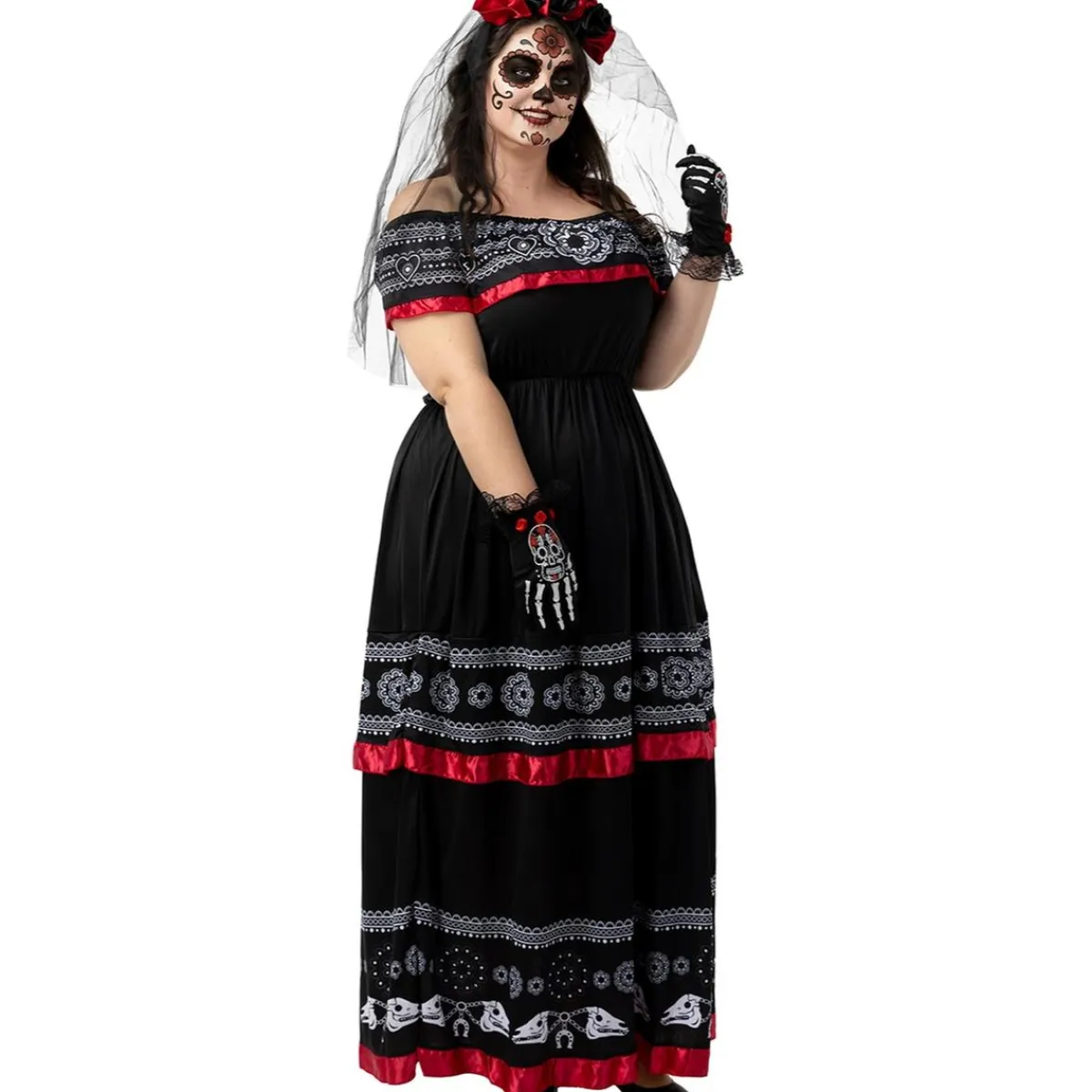 Best Disfraz de Catrina mujer XS Disfraces|Halloween