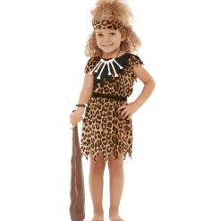 Disfraz de cavernícola para niños 10-12 años Disfraces|Halloween