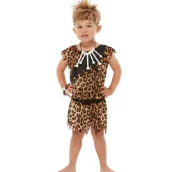 Disfraz de cavernícola para niños 10-12 años Disfraces|Halloween