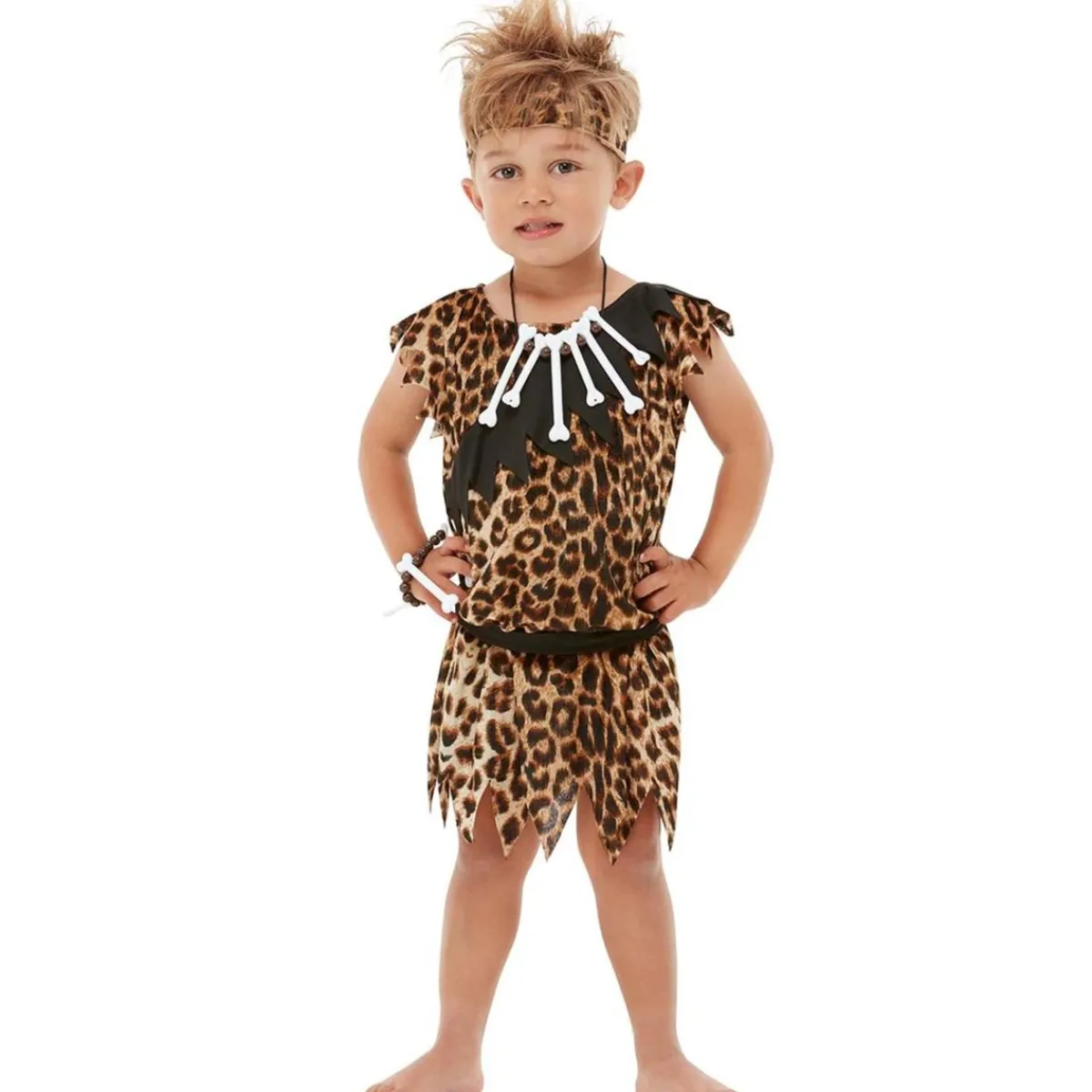 Disfraz de cavernícola para niños 10-12 años Disfraces|Halloween