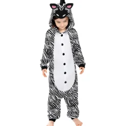 Disfraz de cebra onesie para niños 7-9 años*Funidelia Best