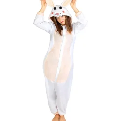 Outlet Disfraz de conejo onesie para adulto S-M Halloween|Disfraces