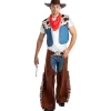 Clearance Disfraz de cowboy para hombre M-L Halloween|Disfraces