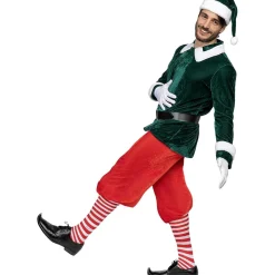 Clearance Disfraz de elfo Deluxe para hombre L Disfraces|Halloween