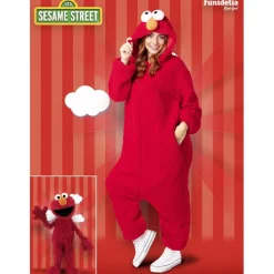 Hot Disfraz de Elmo para adulto - Barrio Sésamo M-L Disfraces|Halloween