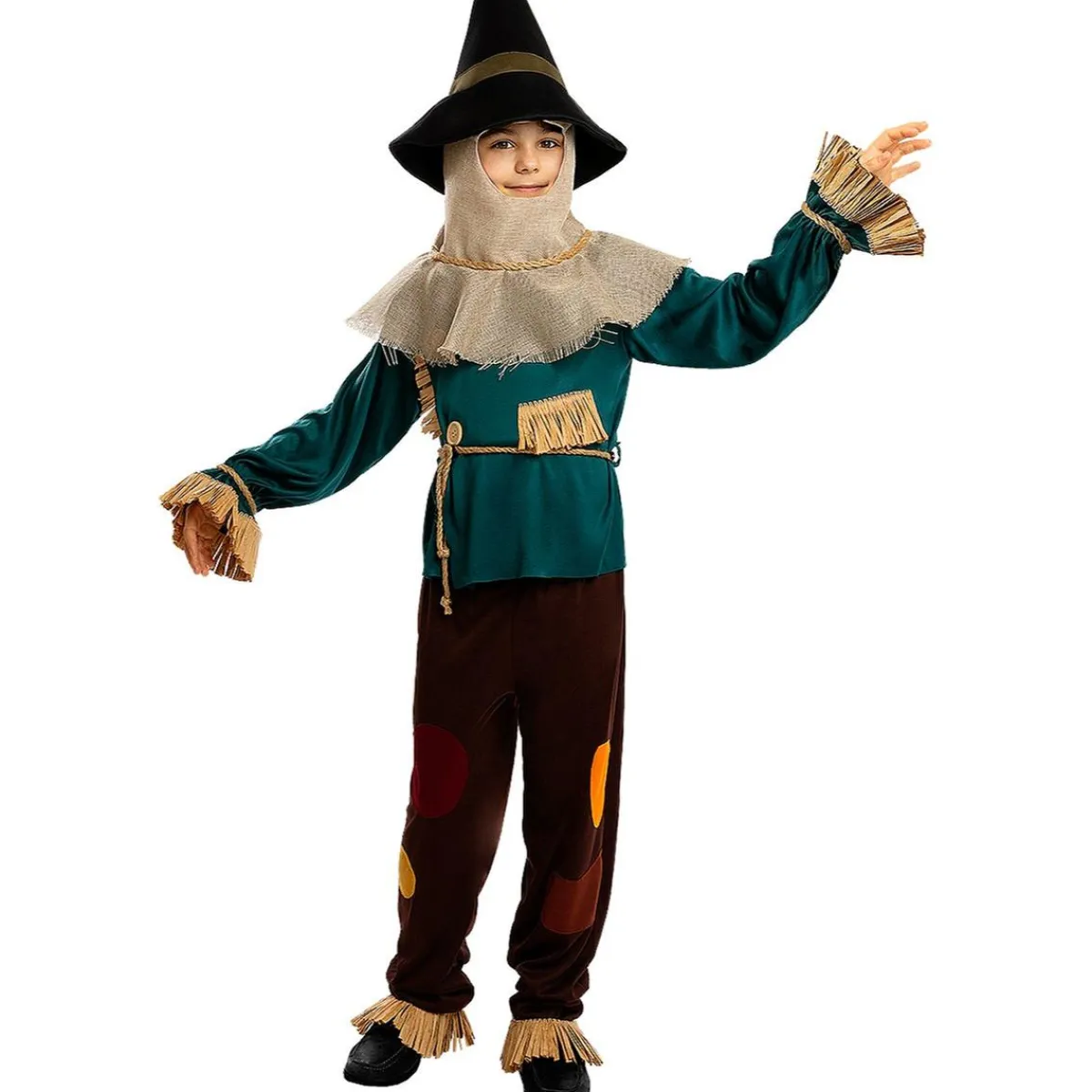 Disfraz de Espantapájaros para Niño - El Mago de Oz 10-12 años*Funidelia Clearance