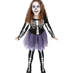 Hot Disfraz de esqueleto niña 10-12 años Disfraces|Halloween