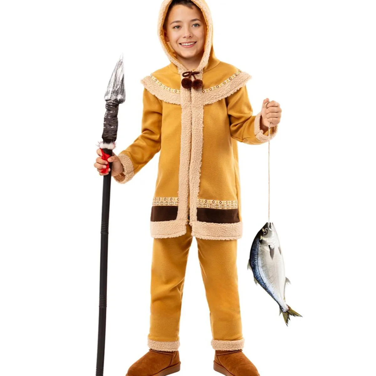 Disfraz de esquimal para niño 3-4 años*Funidelia Hot