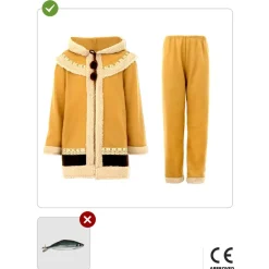 Disfraz de esquimal para niño 3-4 años*Funidelia Hot