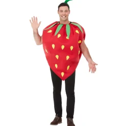 Disfraz de fresa Talla única*Funidelia Online