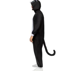 Discount Disfraz de gato onesie para adulto S-M Halloween|Disfraces