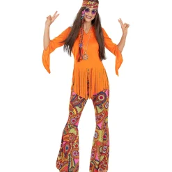 Discount Disfraz de Hippie feliz para mujer XXL Disfraces|Halloween