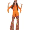 Hot Disfraz de Hippie feliz para mujer L Disfraces|Halloween