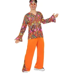Disfraz de Hippie feliz para hombre XL Disfraces|Halloween