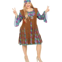 Online Disfraz de hippie para mujer XXL Disfraces|Halloween