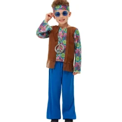 Disfraz de hippie para niño 3-4 años*Funidelia Outlet