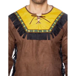 Discount Disfraz de Indio Deluxe para hombre XXL Disfraces|Halloween