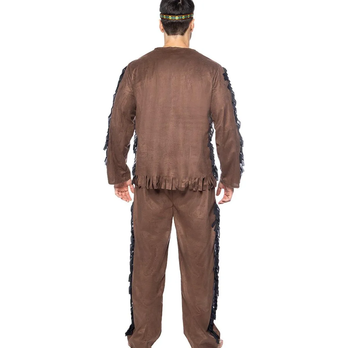 Discount Disfraz de Indio Deluxe para hombre XXL Disfraces|Halloween