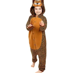 New Disfraz de leopardo onesie para niños 10-12 años Halloween|Disfraces