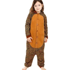 New Disfraz de leopardo onesie para niños 10-12 años Halloween|Disfraces