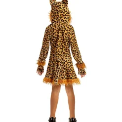 Outlet Disfraz de leopardo para niña 7-9 años Halloween|Disfraces