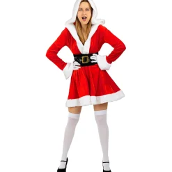 Disfraz de Mamá Noel Deluxe mujer S*Funidelia