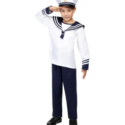 Disfraz de marinero para niño 7-9 años Halloween|Disfraces