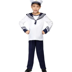 Disfraz de marinero para niño 7-9 años Halloween|Disfraces