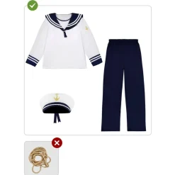 Disfraz de marinero para hombre XL*Funidelia Hot