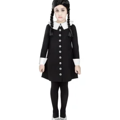 Discount Disfraz de Miércoles Addams niña 3-4 años Disfraces|Halloween