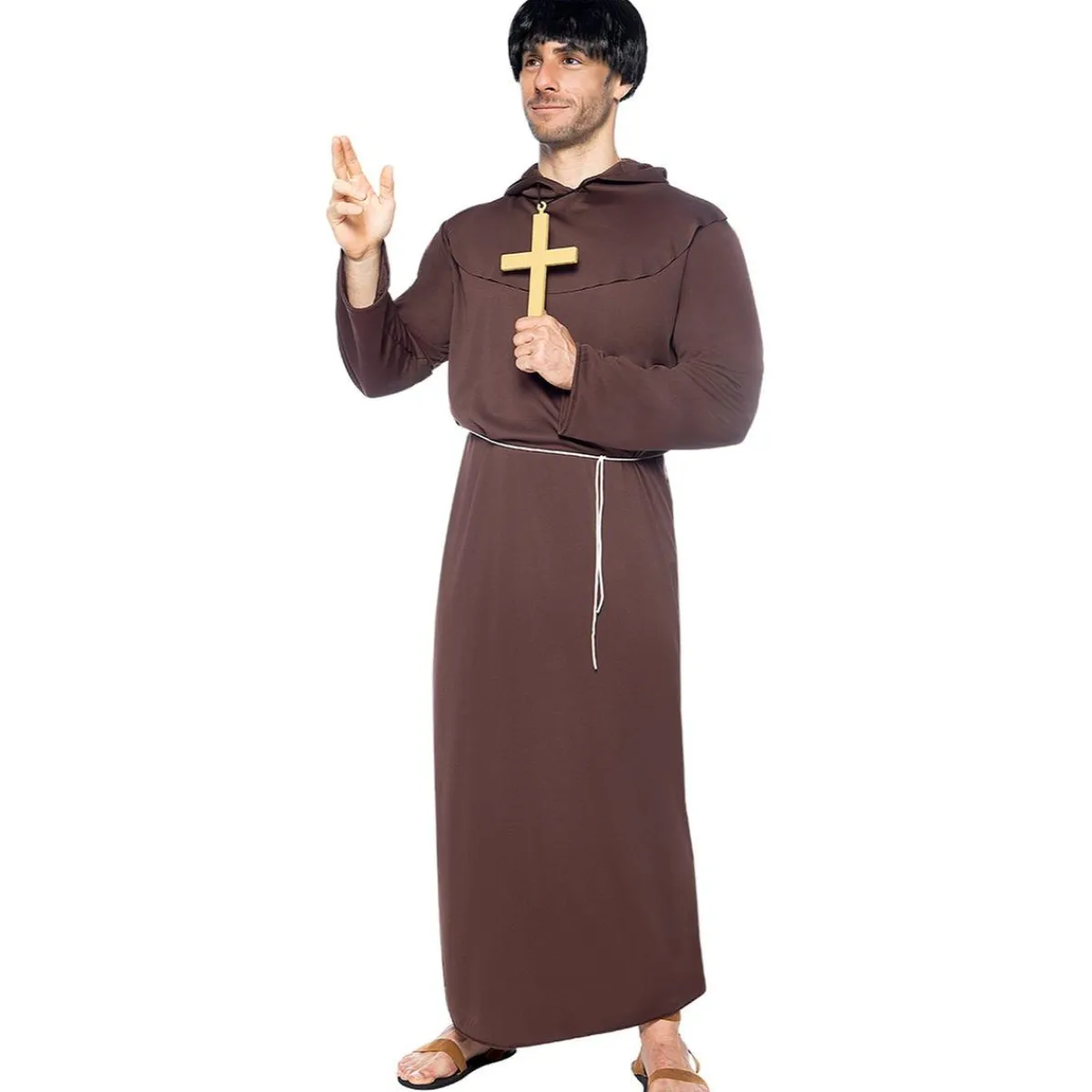 Hot Disfraz de monje para adulto L-XL Halloween|Disfraces