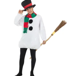 Disfraz de muñeco de nieve hombre S-M*Funidelia Best