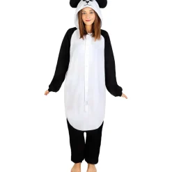 Disfraz de oso panda onesie para adulto S-M*Funidelia Best