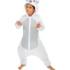 Best Disfraz de oso polar onesie para niños 10-12 años Halloween|Disfraces