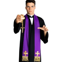 Disfraz de Padre Karras El Exorcista Standard Halloween|Disfraces