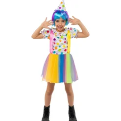 Disfraz de payasa para niña 10-12 años*Funidelia Online