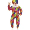 Disfraz de payaso adulto multicolor ㅤ*TOYS "R" US