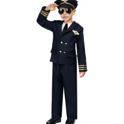 Outlet Disfraz de piloto de aviones para niño 7-9 años Halloween|Disfraces