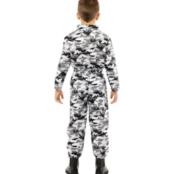 Clearance Disfraz de piloto de caza para niño 5-6 años Halloween|Disfraces