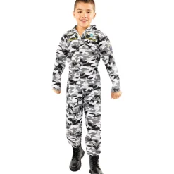 Disfraz de piloto de caza para niño 7-9 años*Funidelia Hot