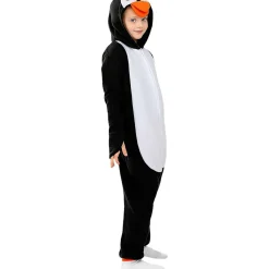 Disfraz de pingüino onesie para niños 10-12 años*Funidelia Online