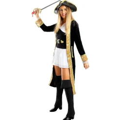 Disfraz de pirata deluxe para mujer - Colección colonial L Disfraces|Halloween