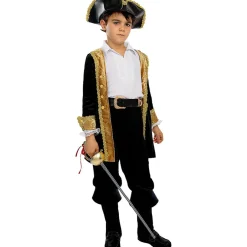 Outlet Disfraz de pirata deluxe para niño- Colección colonial 10-12 años Disfraces|Halloween