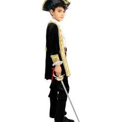 Outlet Disfraz de pirata deluxe para niño- Colección colonial 10-12 años Disfraces|Halloween