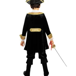 Outlet Disfraz de pirata deluxe para niño- Colección colonial 10-12 años Disfraces|Halloween