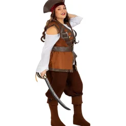 Disfraz de pirata para mujer- Colección Caribe L*Funidelia New