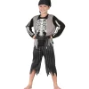 Disfraz de pirata Skeleton para niño, color negro*BIZAK