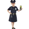 Hot Disfraz de policía para niña 7-9 años Halloween|Disfraces