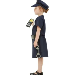 Hot Disfraz de policía para niña 7-9 años Halloween|Disfraces